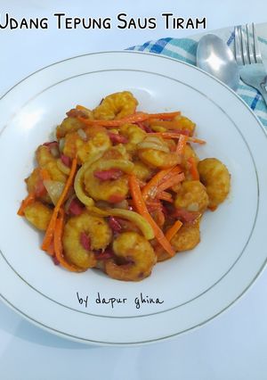 Foto resep Udang Tepung Saus Tiram