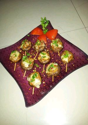 A picture of Italian mushroom cup.