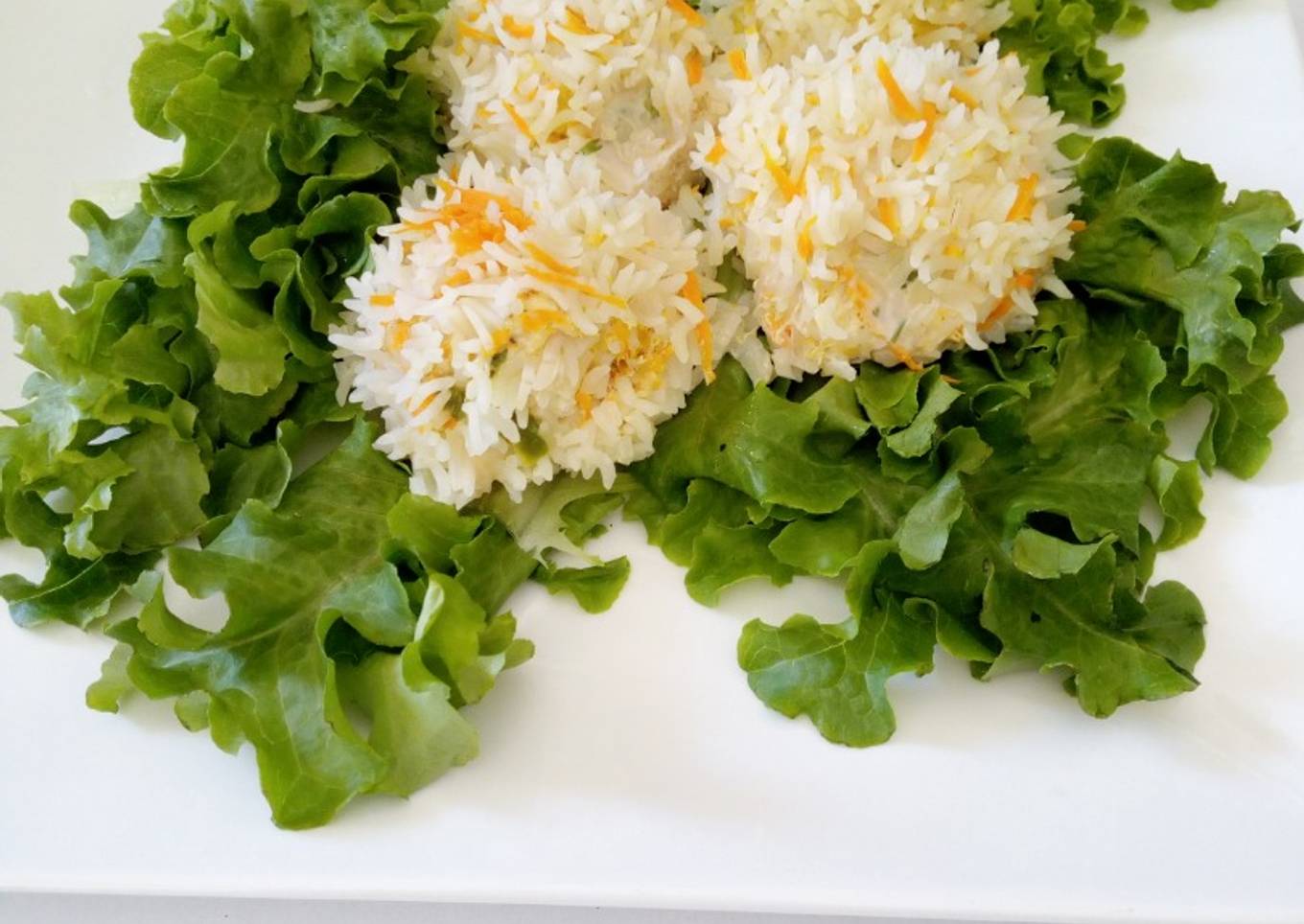 Chicken Stuffed Rice Balls