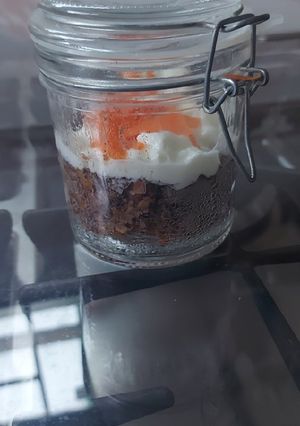 Una foto de Avena horneada de zanahoria