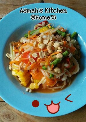 รูปของ ส้มตำคัลเลอร์ฟูล (My Colorful Papaya Salad)