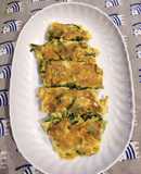 Pan Fry Eggs with Green Chives