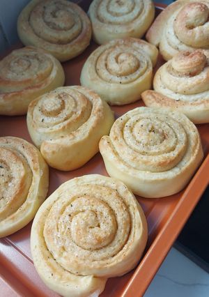 Una foto de Rolls de canela fáciles