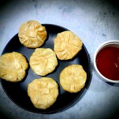 A picture of Veg momos.