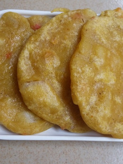A picture of Fried savoury pancake.