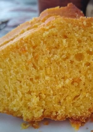 Una foto de Budín de mandarina
