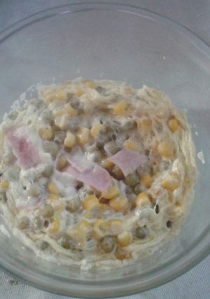 Una foto de Omelette al microondas