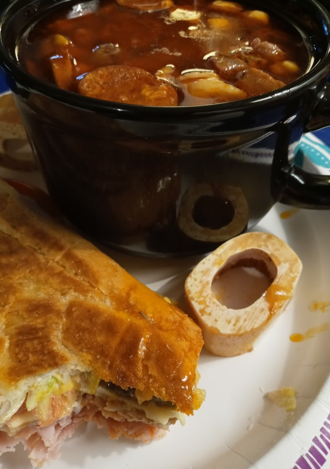 A picture of Spanish Bean Soup Batch 3 Instapot.