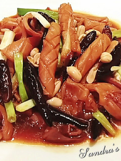 宮保魷魚 的食譜成品照片