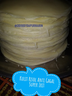 Foto resep 94. Kulit Risol Anti Gagal dan Super Irit