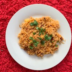 A picture of Masala khichdi.