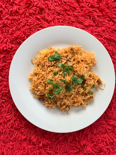 A picture of Masala khichdi.