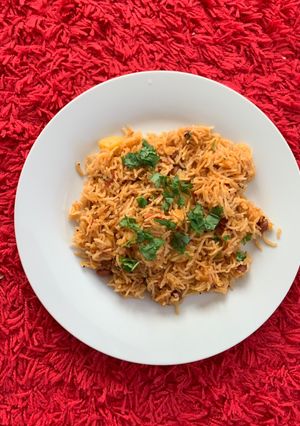 A picture of Masala khichdi.