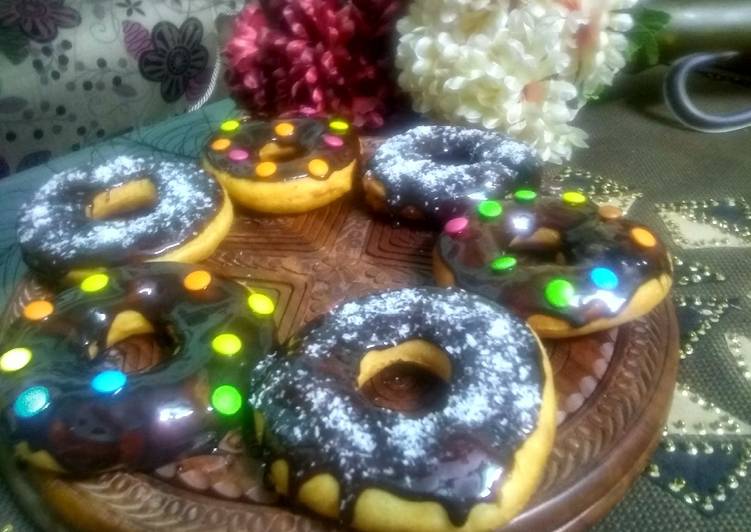 Recipe of Perfect Yummy Chocolate donuts