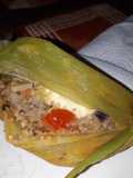 Chalitas con carne