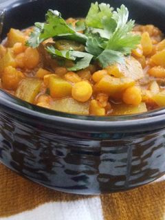 દુધી ચણા ની દાળ નુ શાક (Dudhi Chana Dal Shak Recipe In Gujarati) રેસીપી મુખ્ય ફોટો