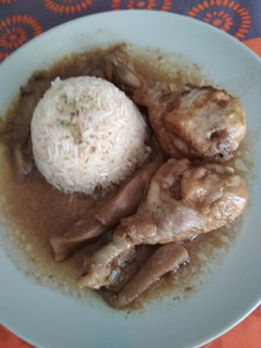 Una foto de Arroz blanco