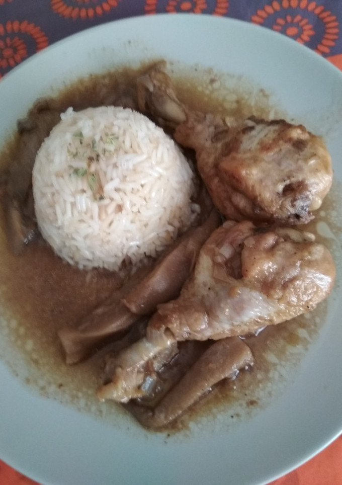 Una foto de Arroz blanco