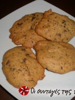 Φωτογραφία της συνταγής Μαλακά cookies με κουβερτούρα