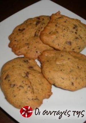 Φωτογραφία της συνταγής Μαλακά cookies με κουβερτούρα