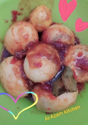 Foto resep Telor Ayam Bumbu Balado
