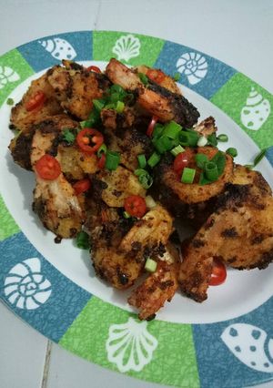 Foto resep Empire spicy prawns🍤