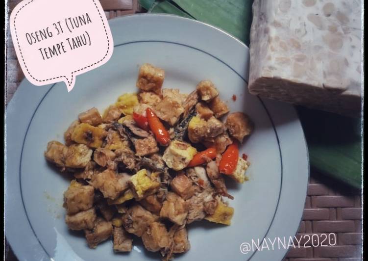 Resep Oseng 3T (Tuna, Tempe &amp; Tahu) yang Enak