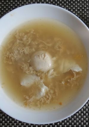 Tojásleves recept fotója