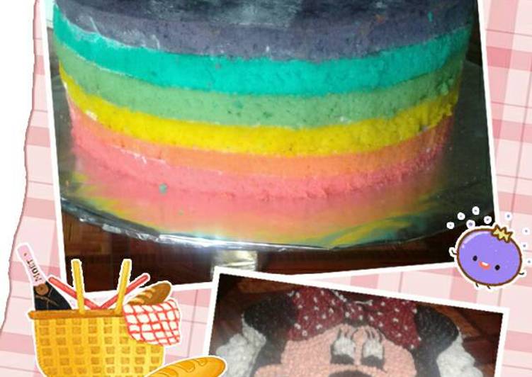  Resep  Rainbow  Cake  Kukus  oleh Betty Laure Cookpad