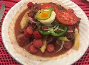 Una foto de Pique macho Cochabambino