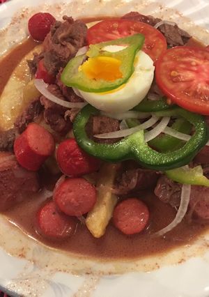 Una foto de Pique macho Cochabambino