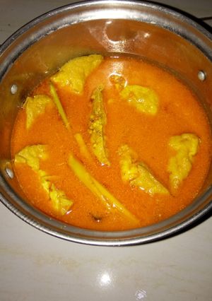 Foto resep Sayur tahu kuah santan