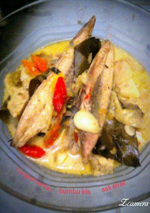 Foto resep Tongkol santan bumbu iris(asli enak)
