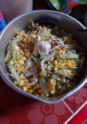 Foto resep Tumis Jagung Labu Siam
