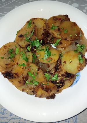 A picture of Potato Onion Fry.
