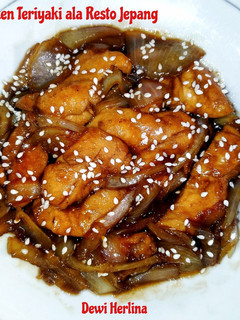 Foto resep 72.Chicken Teriyaki ala Restoran Jepang