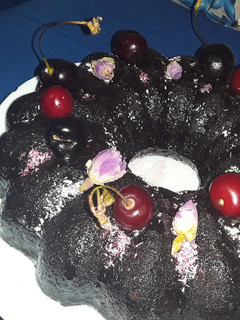 عکسی از دستور کیک شکلاتی 😋