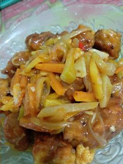Foto resep Ayam crispy asam manis