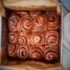A picture of Chocolate Cinnamon Rolls.