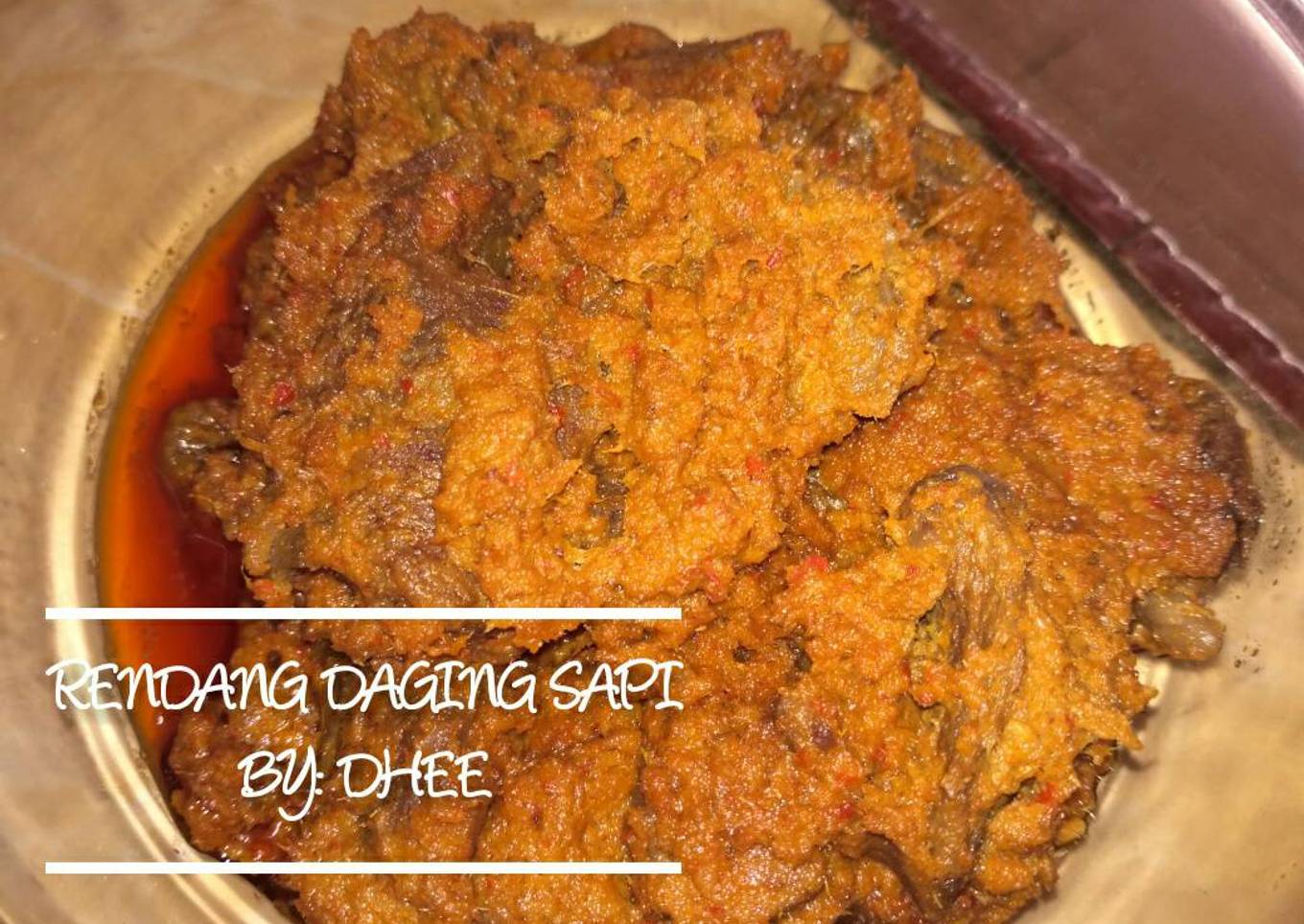 Rendang Daging Sapi
