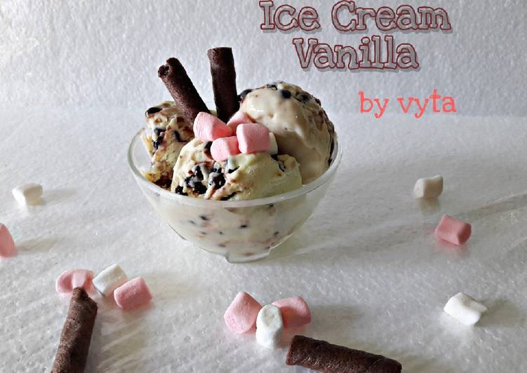 Cara Gampang Menyiapkan Ice Cream Vanilla yang Lezat