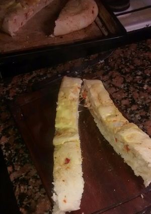 Una foto de ¡Pizza Embarazada Casera!