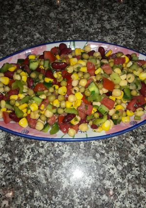 صورة لوصفة سلطة بلاك بينز