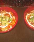 Sopa de tortilla con Chile guajillo