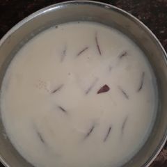 A picture of Sabudana kheer.