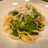Tagliatelle al pesto de rúcula
