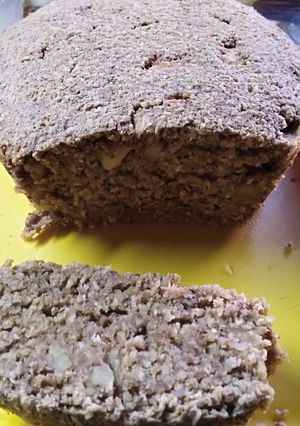 Una foto de Torta húmeda de manzana y banana