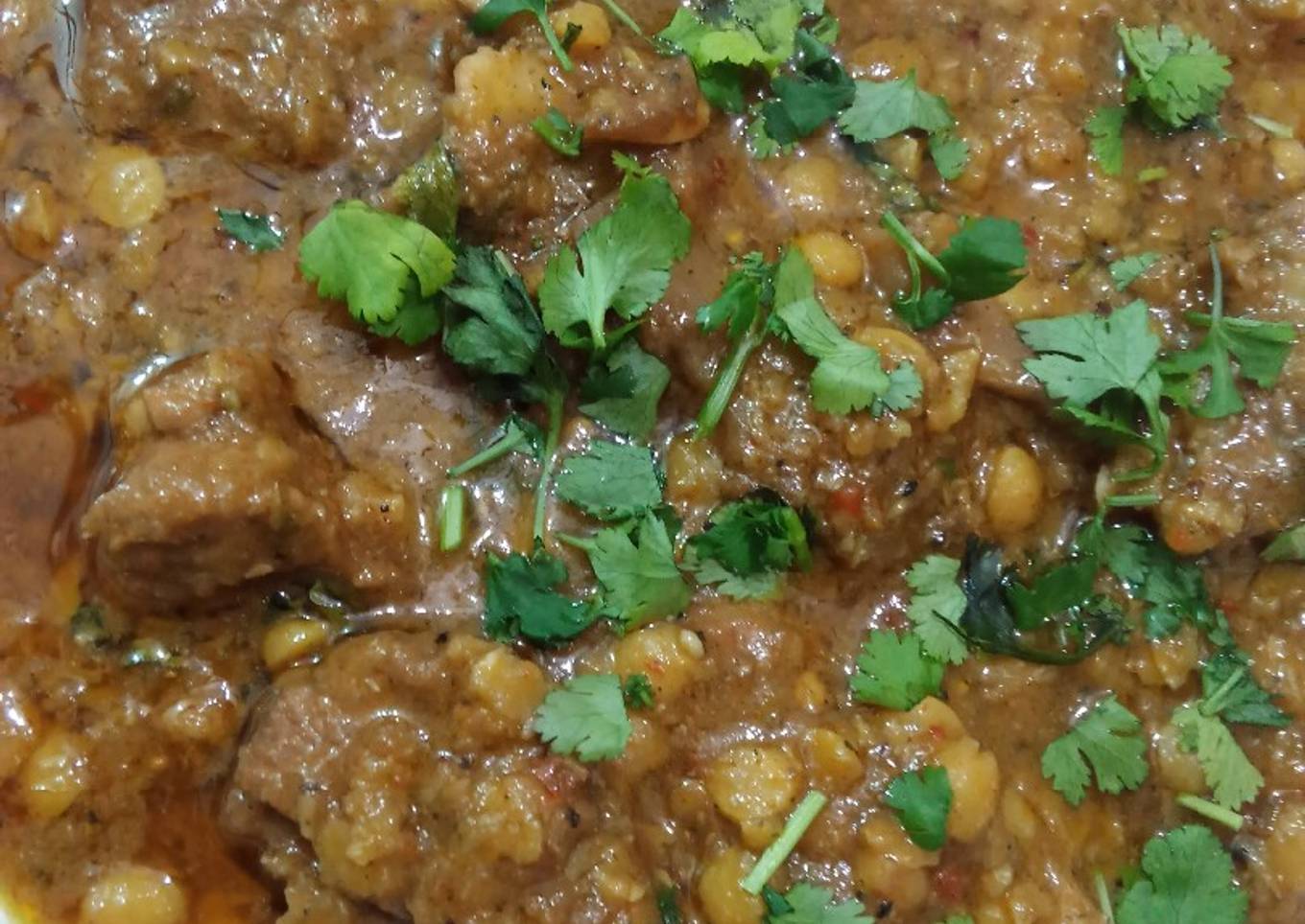 Dal chana gosht