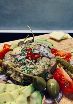 Tatarbeefsteak✅😍 recept fotója