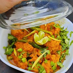 Tandoori chicken karahi🍗🍗 A picture of Tandoori chicken karahi🍗🍗.